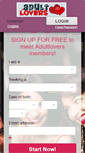 Mobile Screenshot of adultlovers.com